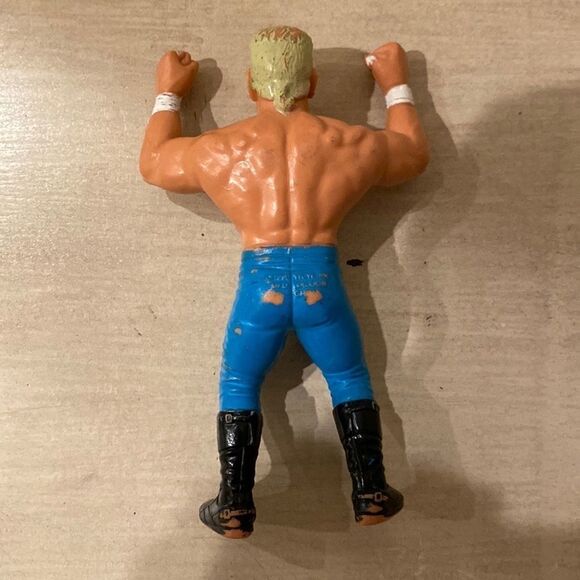 Vintage 1990 WCW wrestling STING Action Figure Galoob collectible 5 “ toy - Picture 4 of 8